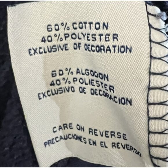 West Virginia “Mountaineers” Hoodie Sweatshirt ~ Sz Medium ~ Blue & Gold - Picture 6 of 6